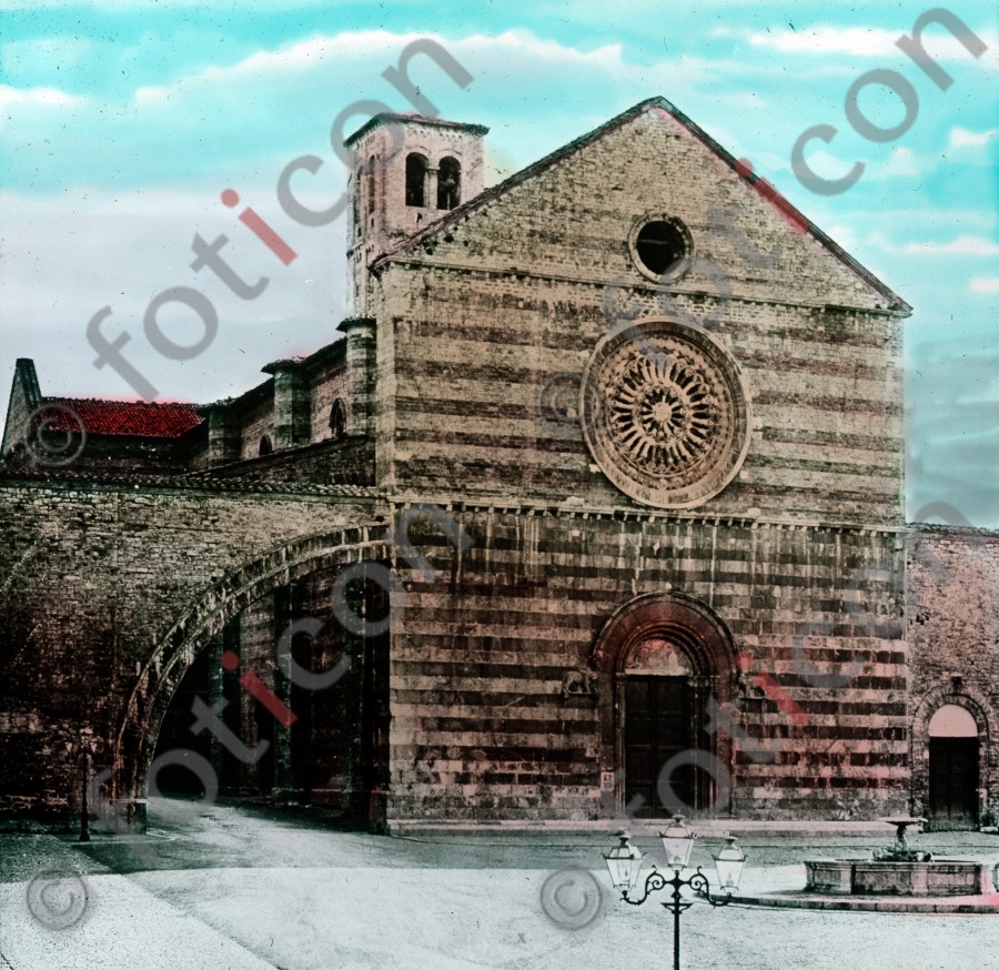 Basilika Santa Chiara | Basilica of Santa Chiara - Foto simon-139-077.jpg | foticon.de - Bilddatenbank für Motive aus Geschichte und Kultur